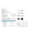 BOMBILLA LED GX53 9W 3000K  120º  730lm